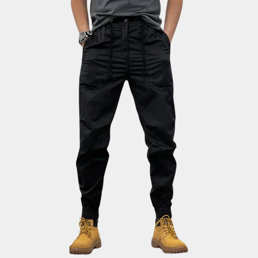 Delano - Moderne Herren Cargohose Elegant - IdealeKleiden
