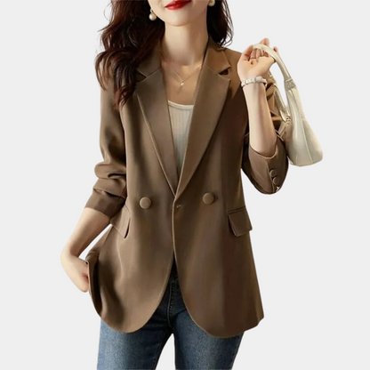 Elegante Damenblazer Herbst Modell