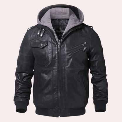 Herren Parka Jacke Modern Kapuze