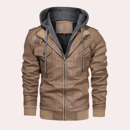 Herren Parka Jacke Modern Kapuze
