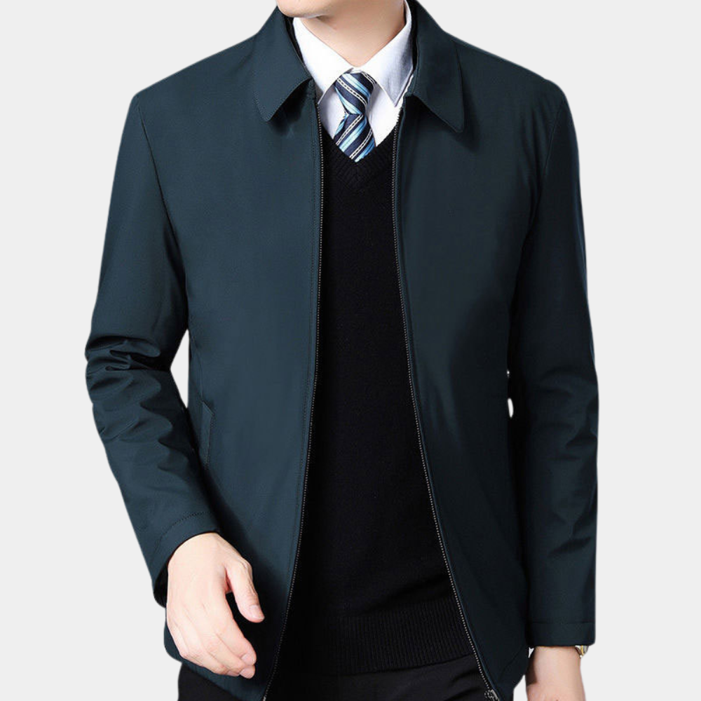 Herren Übergangsjacke Reißverschluss Klassiker