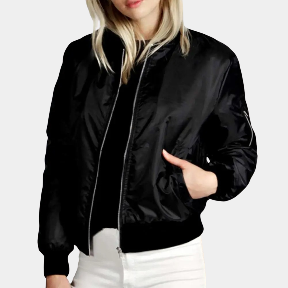 Herbstjacke Frau Stilvoll Bequem