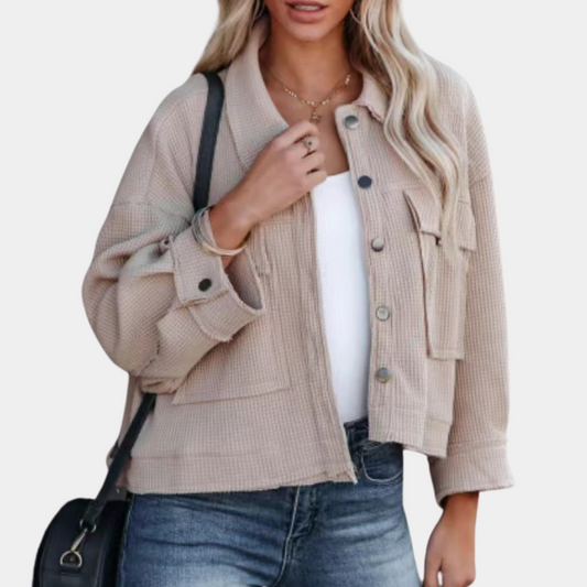 Moderne Winterjacke Damen Herbst Stil - IdealeKleiden