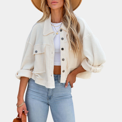 Moderne Winterjacke Damen Herbst Stil