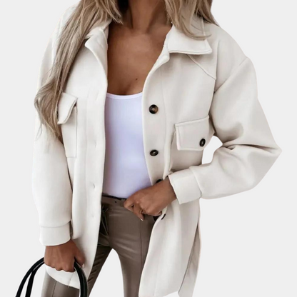 Stylischer Damenmantel Herbst Winter - IdealeKleiden