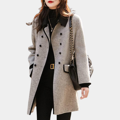 Stilvolle Winterjacke Damen Elegant - IdealeKleiden