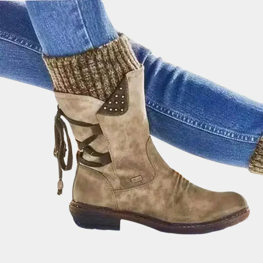 Modische Damen-Schneestiefel Elegant Winter