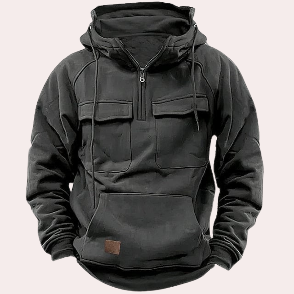 Herren Hoodie Winter Warm Elegant