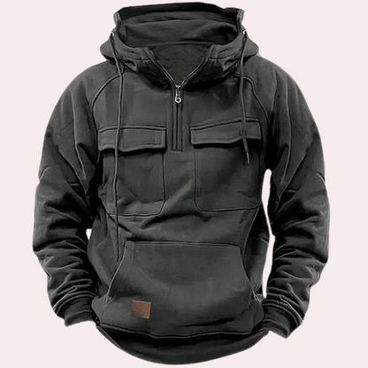 Herren Hoodie Winter Warm Elegant