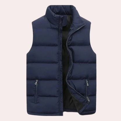 Gepolsterte Outdoor-Weste Wasserdicht