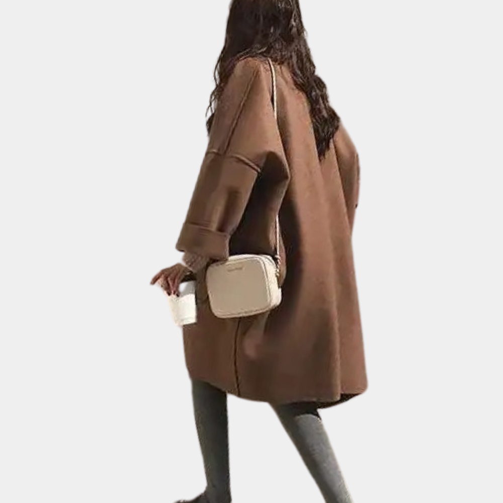 Lange Damenwintermäntel Elegant - IdealeKleiden