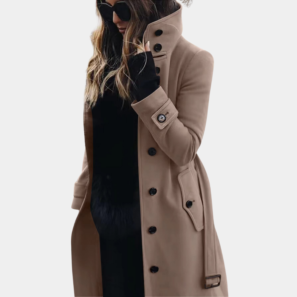 Stylischer Wintermantel Bequem & Warm - IdealeKleiden