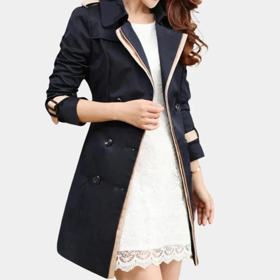 Stylisher Damen-Trenchcoat für Frauen - IdealeKleiden