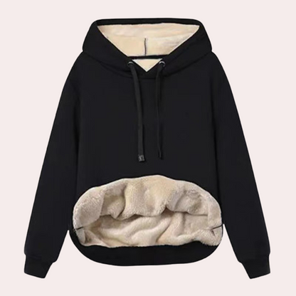 Weicher Winterhoodie Frauen Bequem