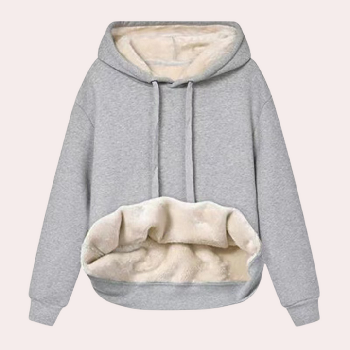 Weicher Winterhoodie Frauen Bequem