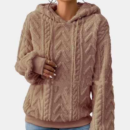 Damenschleife Hoodie Winterwarm