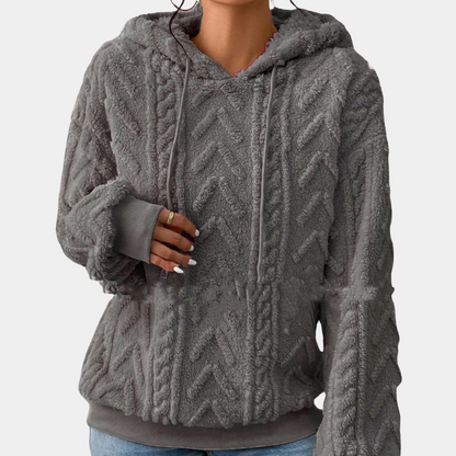 Damenschleife Hoodie Winterwarm