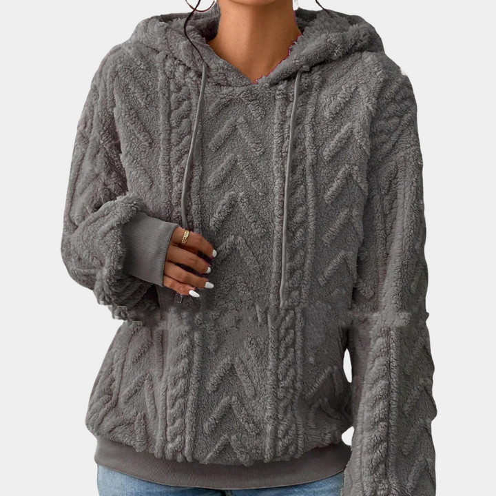 Damenschleife Hoodie Winterwarm