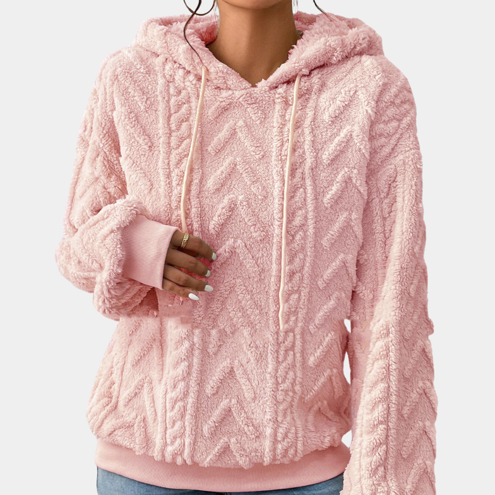 Damenschleife Hoodie Winterwarm