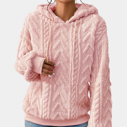 Damenschleife Hoodie Winterwarm