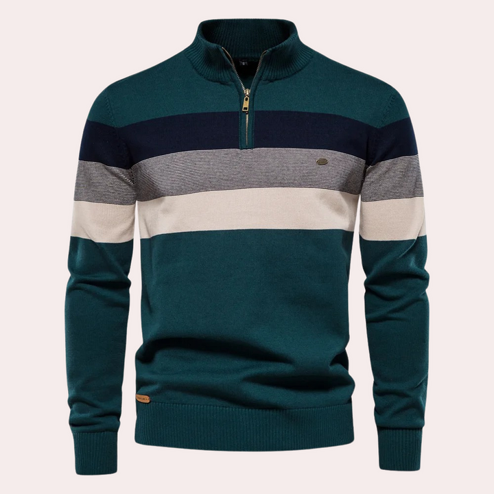 Calvin | Moderne Streifen Herren Pullover