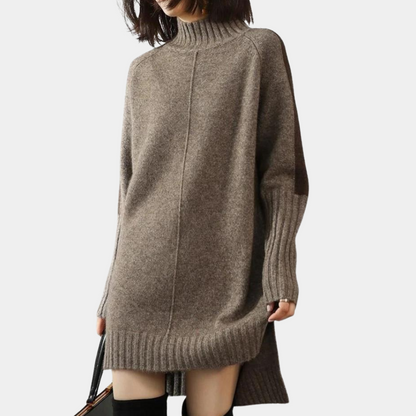 Stilvoller Damenpullover Lang Elegant Classic