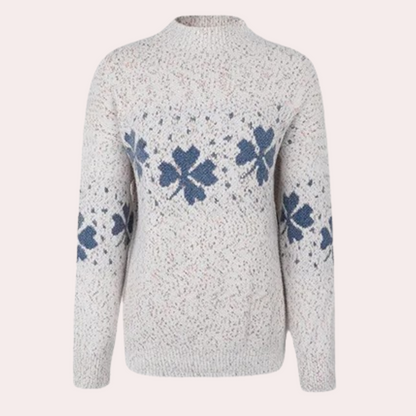 Damen Strickpullover Weich Elegantes Design