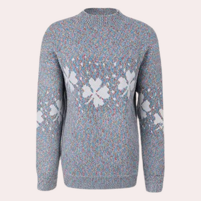Damen Strickpullover Weich Elegantes Design