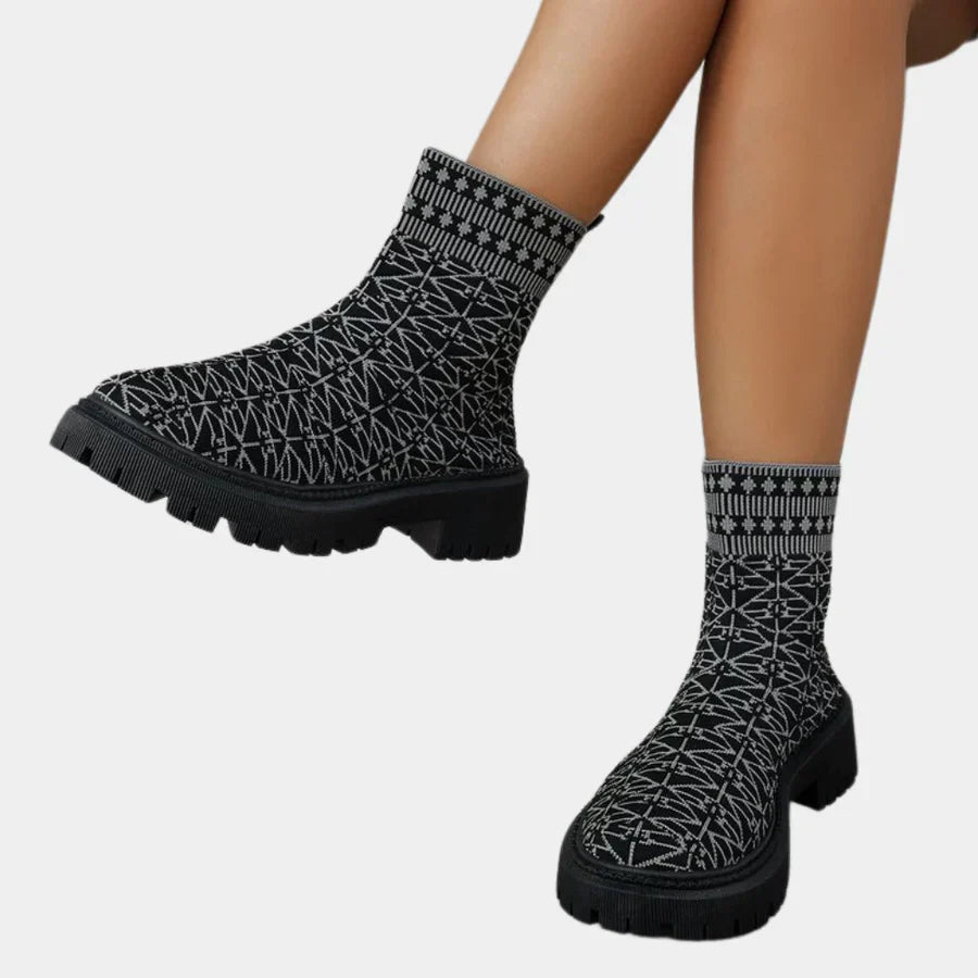 Moderne Damenstiefel Schick Stil