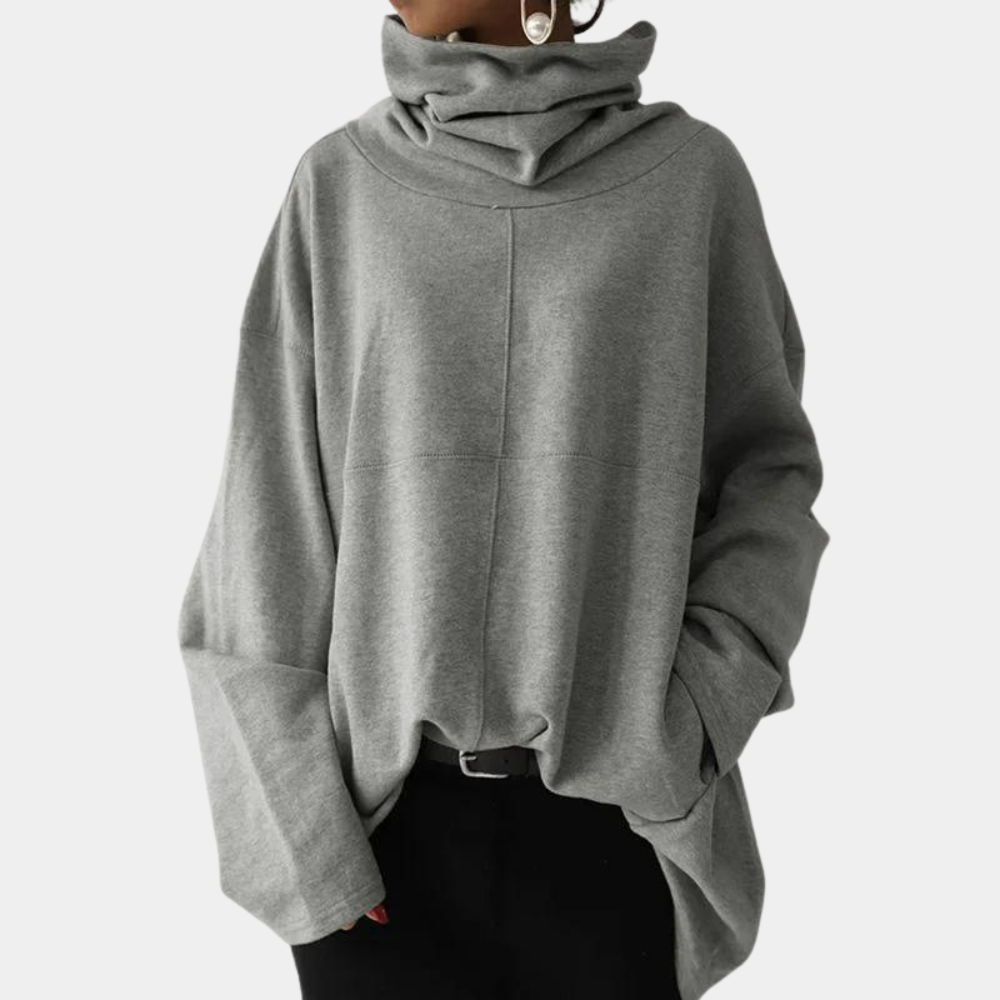 Damenschal-Pullover Herbst-Modell