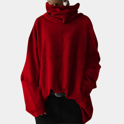 Damenschal-Pullover Herbst-Modell