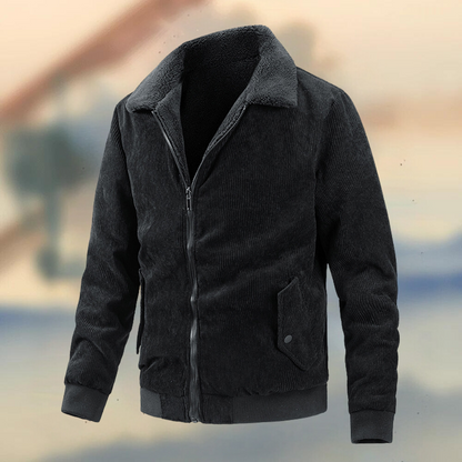 Herren Cordjacke Elegant Bequem Tragen