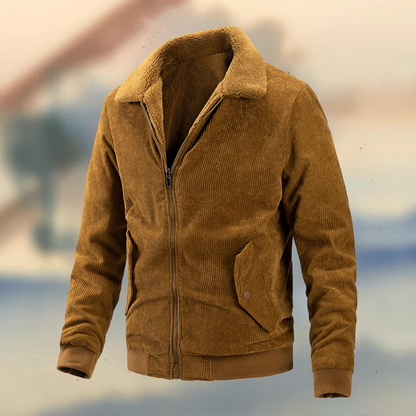 Herren Cordjacke Elegant Bequem Tragen