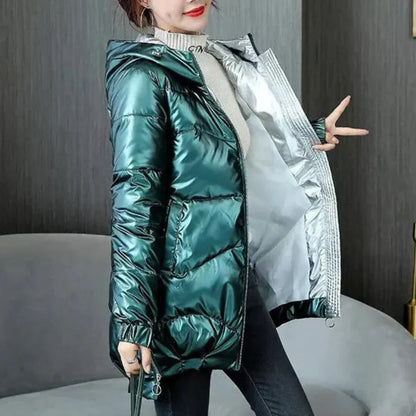 Bequeme Damenjacke Warm Kapuzenjacke