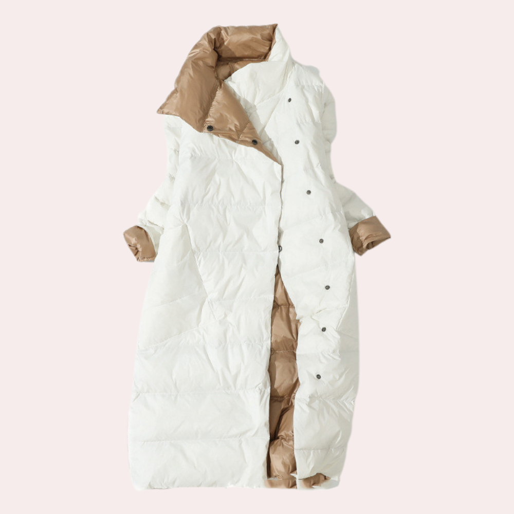 Elegante Winterjacke Damen Warm Gepolstert