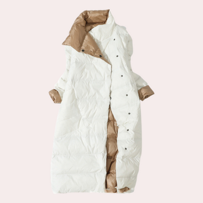 Elegante Winterjacke Damen Warm Gepolstert