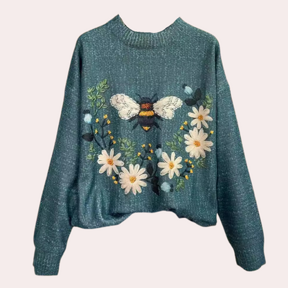 Stylischer Damenpullover Modern Geschnitten