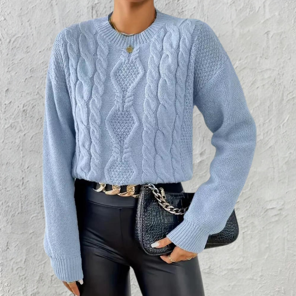 Weiche Pullover Damen Alltag