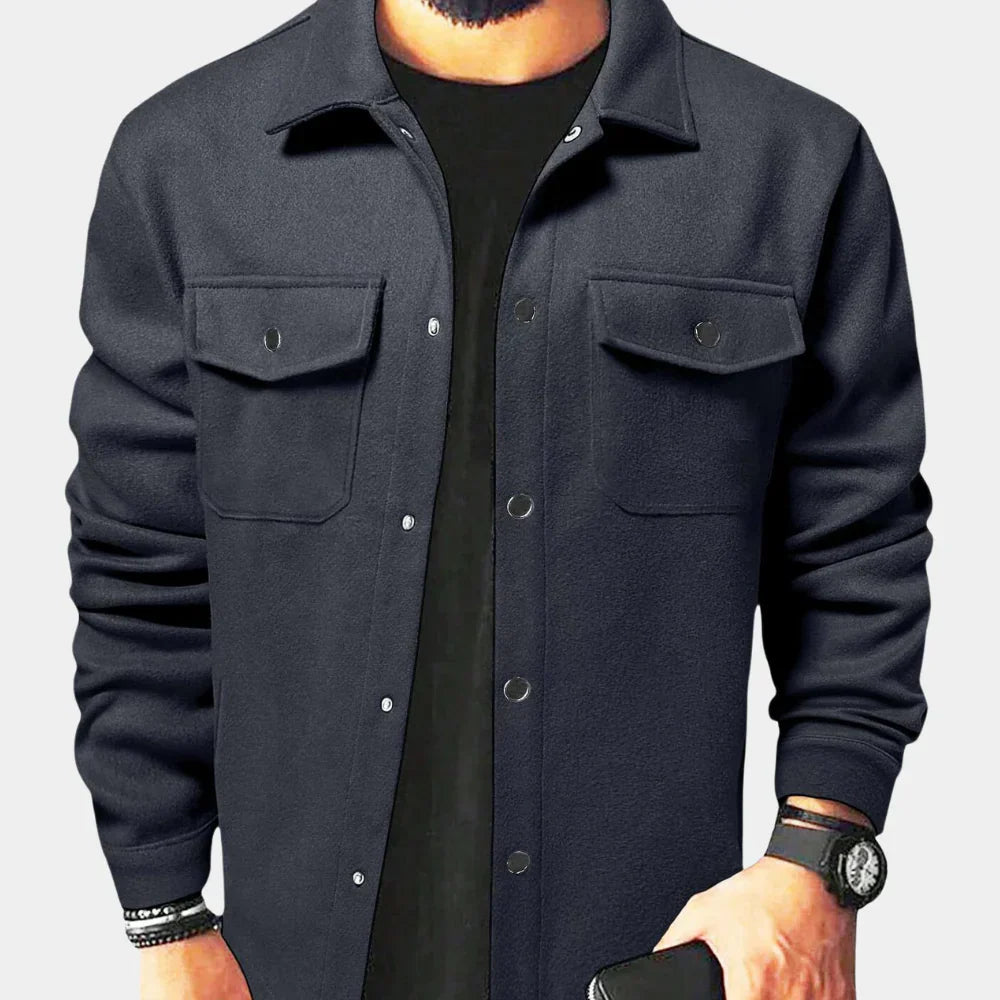 Herrenjacke Knöpfe Modern Slimfit