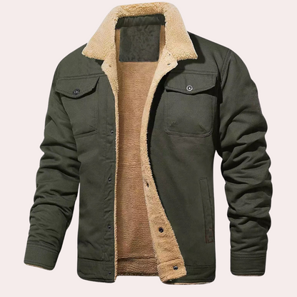 Herren Winterparka Warm Isoliert Outdoor