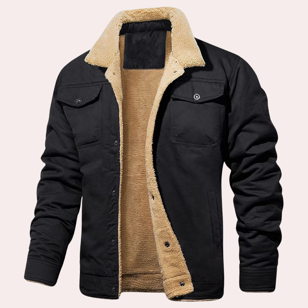 Herren Winterparka Warm Isoliert Outdoor