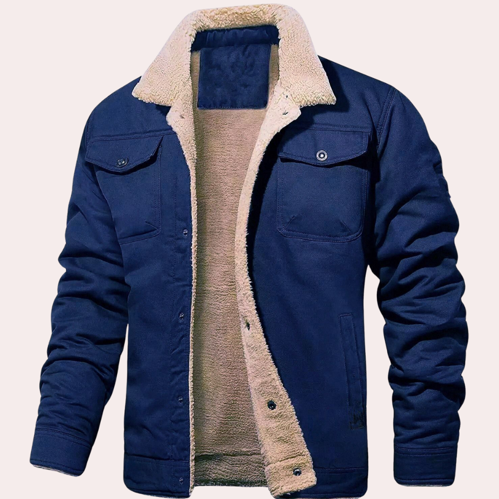 Herren Winterparka Warm Isoliert Outdoor