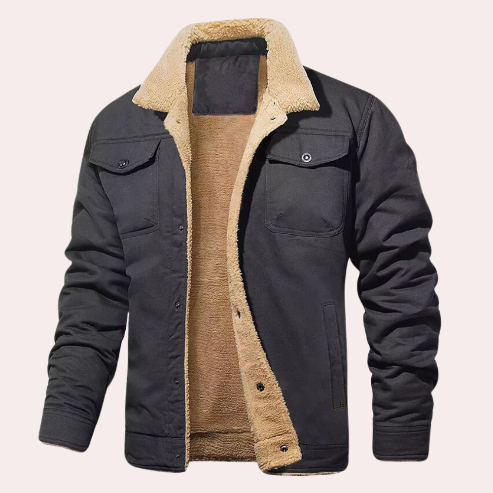 Herren Winterparka Warm Isoliert Outdoor