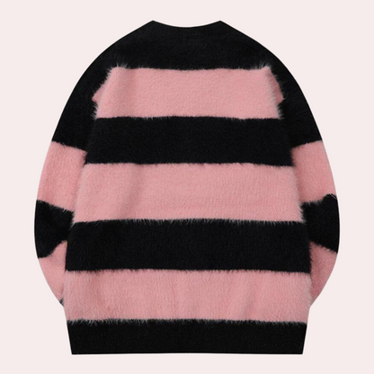Modischer Oversize Pullover Damen Große Größen