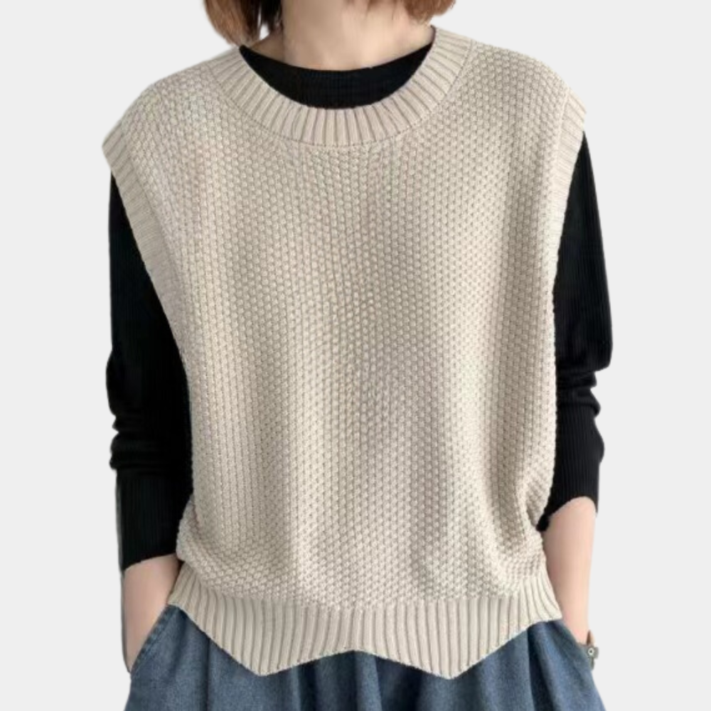 Modische Strickjacke Damen Hüftlänge