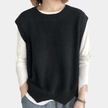 Modische Strickjacke Damen Hüftlänge