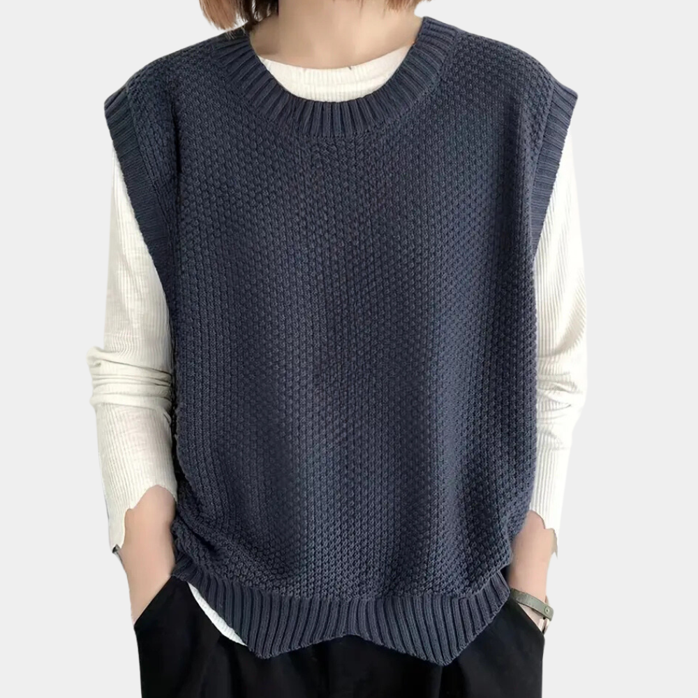 Modische Strickjacke Damen Hüftlänge