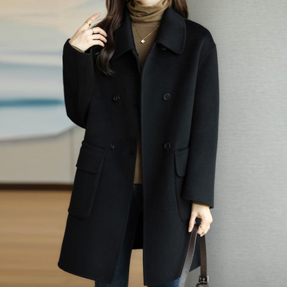 Elegante Damen Winterjacke Einfarbig