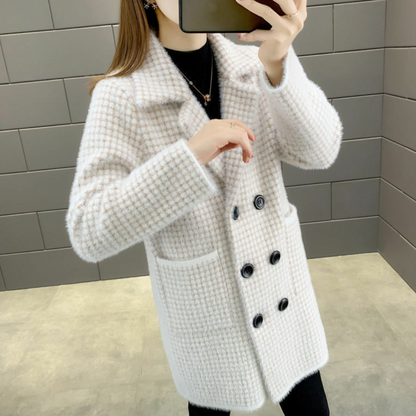 Eleganter Damen Wintermantel MittellangactionDate