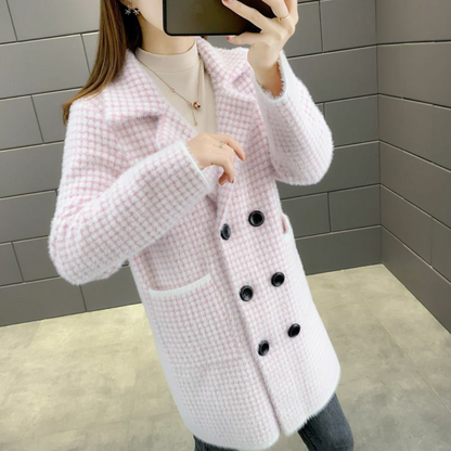 Eleganter Damen Wintermantel MittellangactionDate
